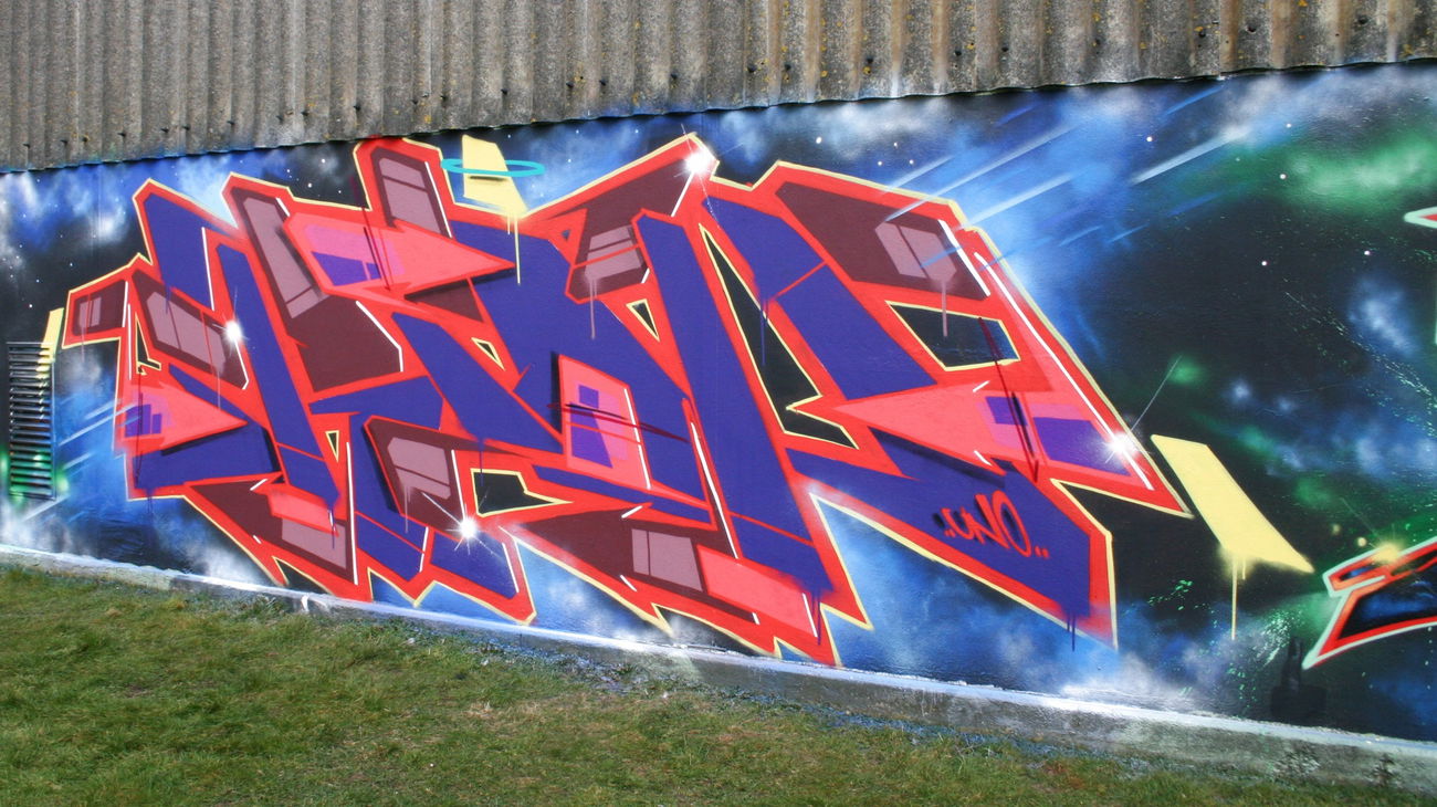 Graffiti Wall - Photo by skion - skionsimstylebremenbremerhaven28502015 (2014)
