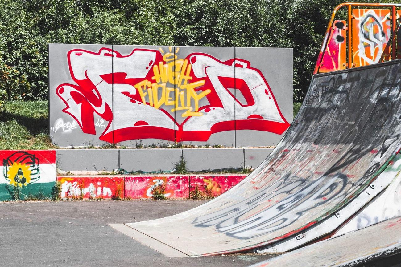 Graffiti Wall - Photo by skoe1