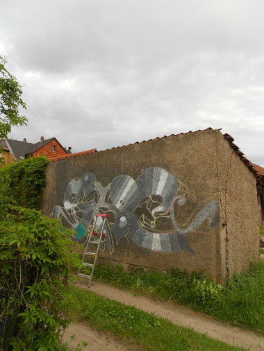 Graffiti Wall - Photo by skoe1 - yiha, visuals, skoe (2012)