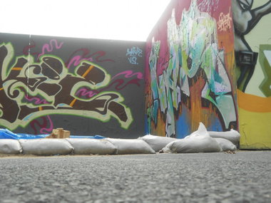 Graffiti Wall - Photo by skoe1 - fulda, yiha, visuals (2012)
