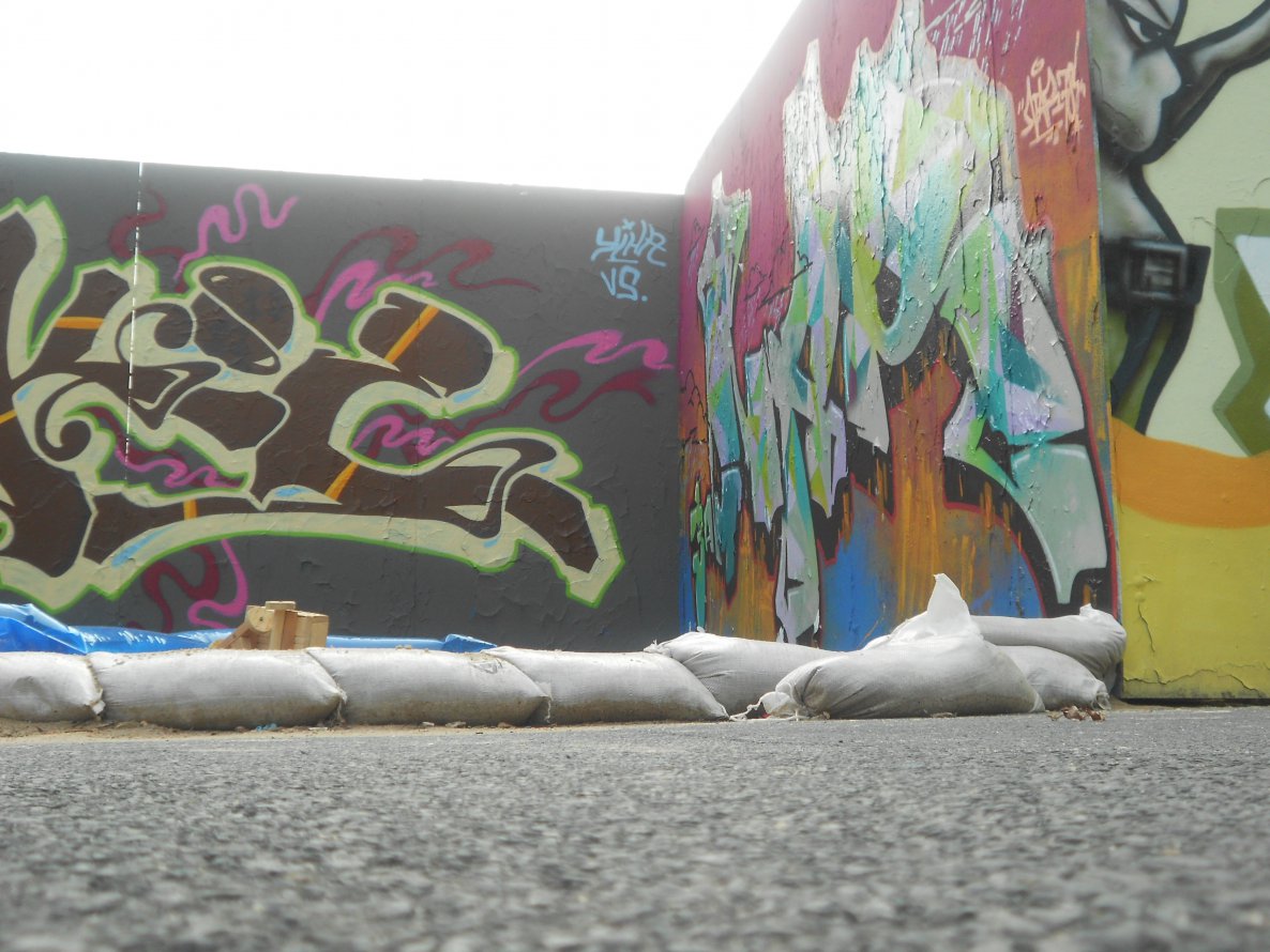 Graffiti Wall - Photo by skoe1 - fulda, yiha, visuals (2012)