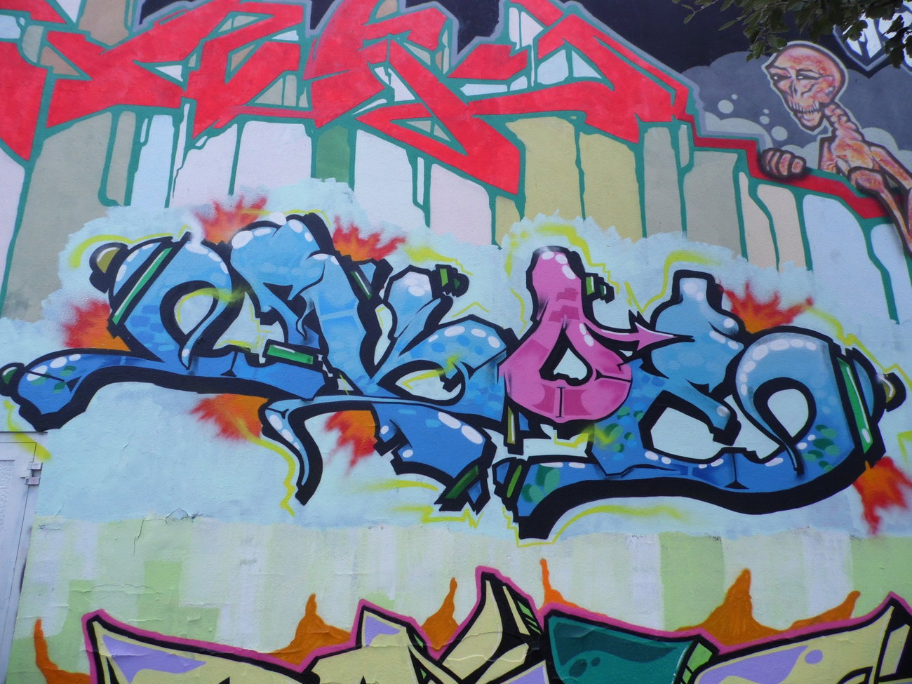 Graffiti Wall - Photo by skoe1 (2015)
