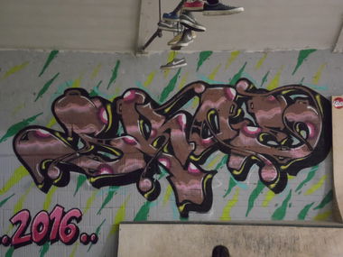 Graffiti Wall in Fulda - Photo by skoe1 (2016)