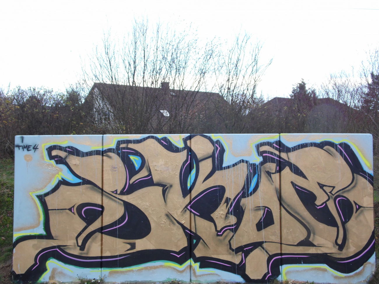 Graffiti Wall in Fulda - Photo by skoe1 (2015)