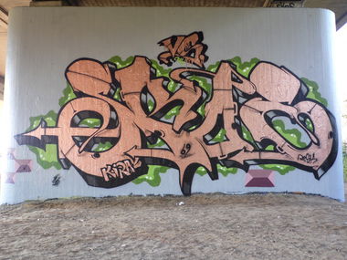 Graffiti Wall - Photo by skoe1 - skoe69, vs.crew, kassel (2016)
