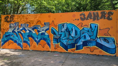 Graffiti Wall - Photo by skoe1 (2026)