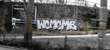 Graffiti Bombing in Dortmund - Photo by skordi - wcmcmb, wcmc, cmb