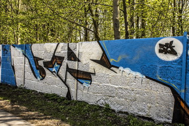 Graffiti Wall in Dortmund - Photo by skordi - 44, 3H, 3Hs (2013)