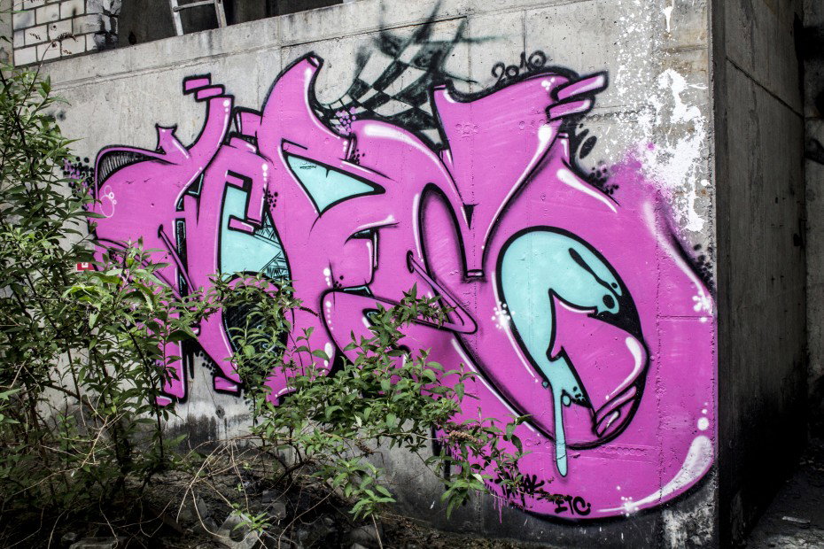 Graffiti Wall in Dortmund - Photo by skordi (2010)