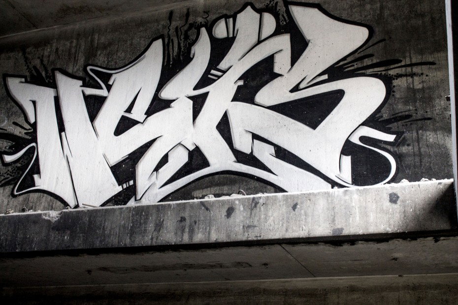 Graffiti Wall in Dortmund - Photo by skordi - weis, etc, wall (2011)