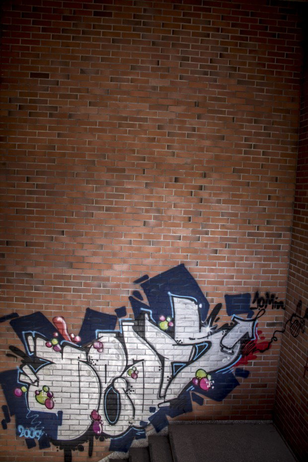 Graffiti Wall in Dortmund - Photo by skordi - beats, herz, smais (2009)