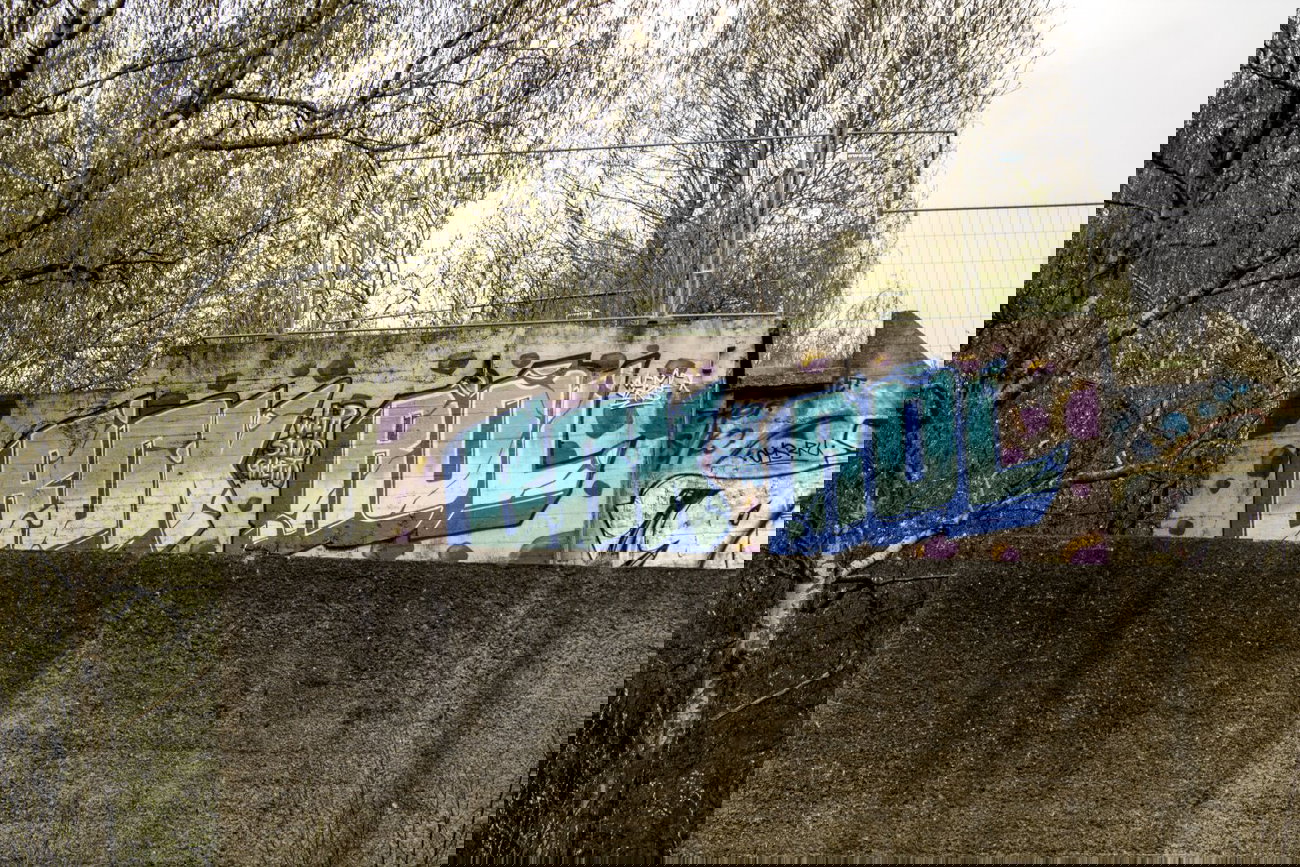 Graffiti Wall in Dortmund - Photo by skordi - Bok, Rol, Wir (2012)