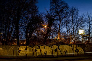 Graffiti Bombing in Dortmund - Photo by skordi - wcmcmb, wcmc, cmb (2012)