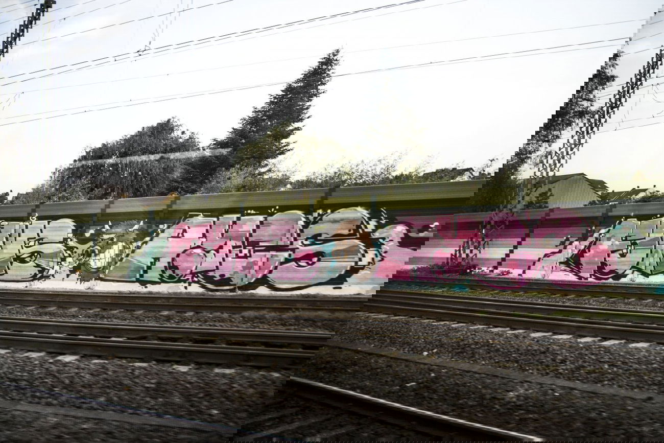 Graffiti Wall in Dortmund - Photo by skordi - 44, Dortmund, Graff