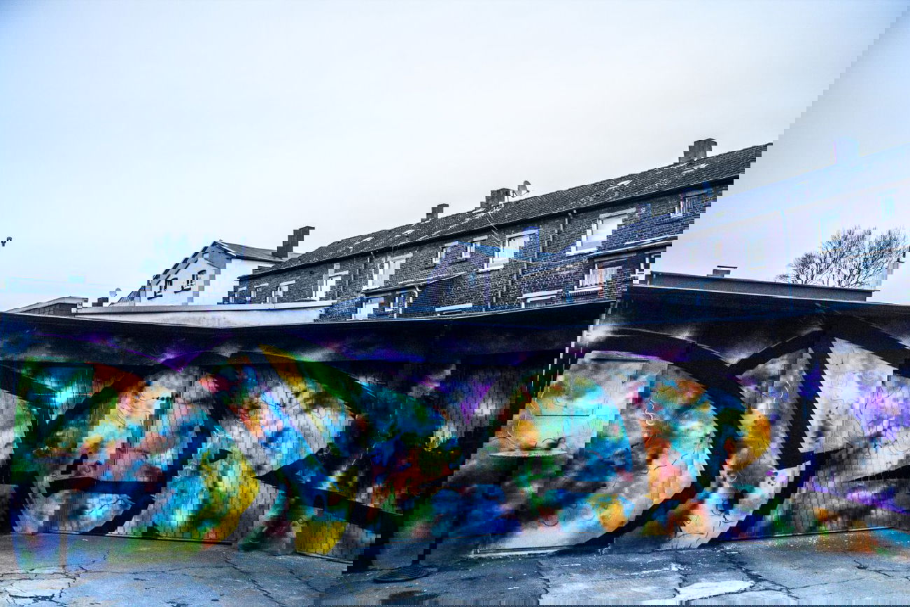 Graffiti Wall in Dortmund - Photo by skordi - 44, Dortmund, graff