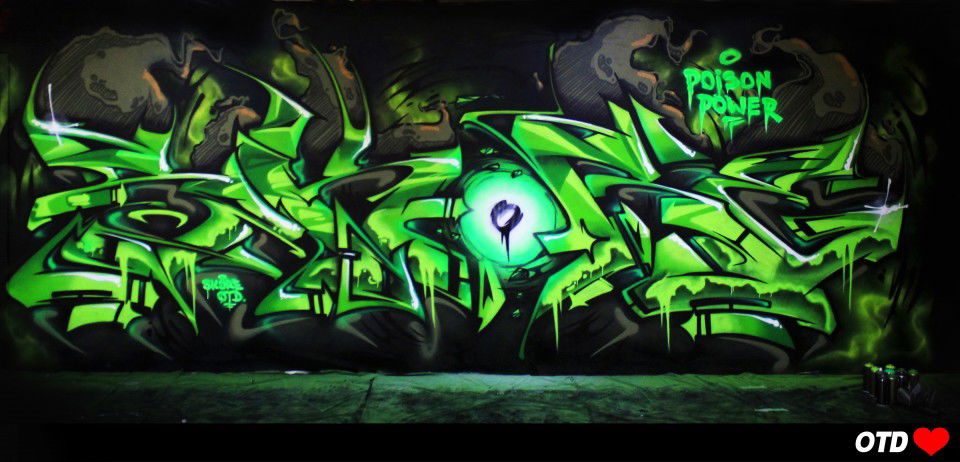 Graffiti Wall in Saint Petersburg - Photo by skore - Skore, OTD (2012)