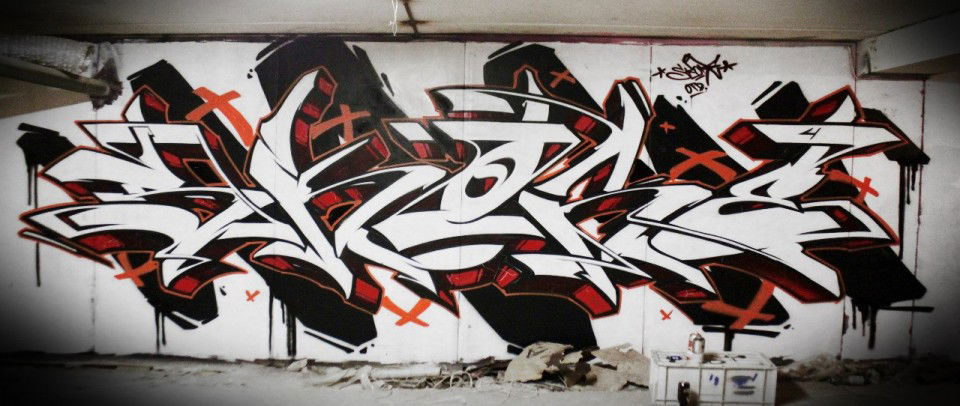 Graffiti Wall in Saint Petersburg - Photo by skore - Skore, OTD (2012)