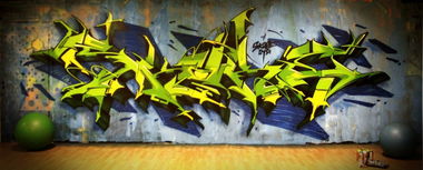 Graffiti Wall in Saint Petersburg - Photo by skore - Skore, OTD (2013)