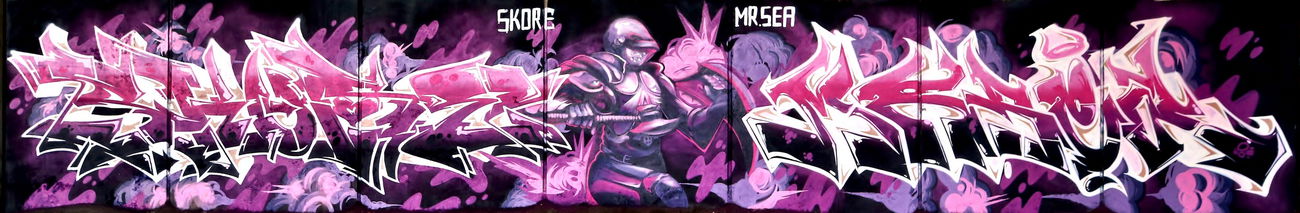 Graffiti Wall in Saint Petersburg - Photo by skore - Skore, OTD, Sea (2013)