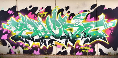 Graffiti Wall in Saint Petersburg - Photo by skore - Skore, OTD (2013)