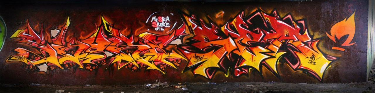 Graffiti Wall in Saint Petersburg - Photo by skore - Skore, OTD, Sea (2013)