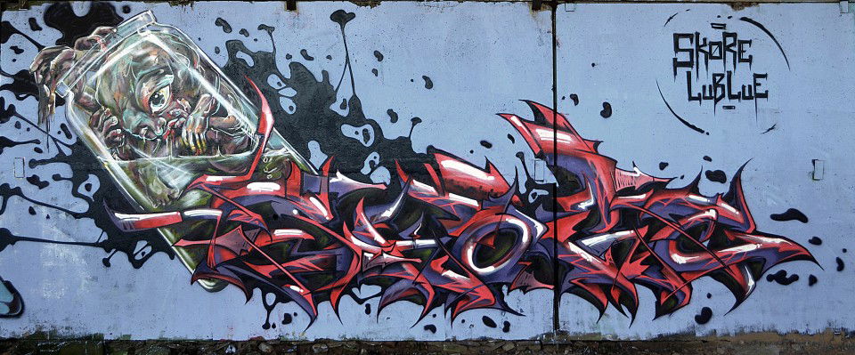Graffiti Wall - Photo by skore