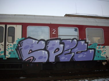 Graffiti Train - Photo by skpc (2013)