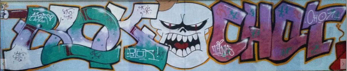 Graffiti Wall in OLDENBURG - Photo by skroten - blok, chot, oldenburg (2015)