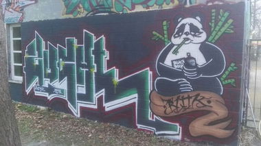 Graffiti Wall in Oldenburg - Photo by skroten - ZUCHT, BLOK, FWC (2015)