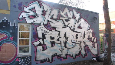 Graffiti Wall in Oldenburg - Photo by skroten - Ekel, Blok, FWC (2016)