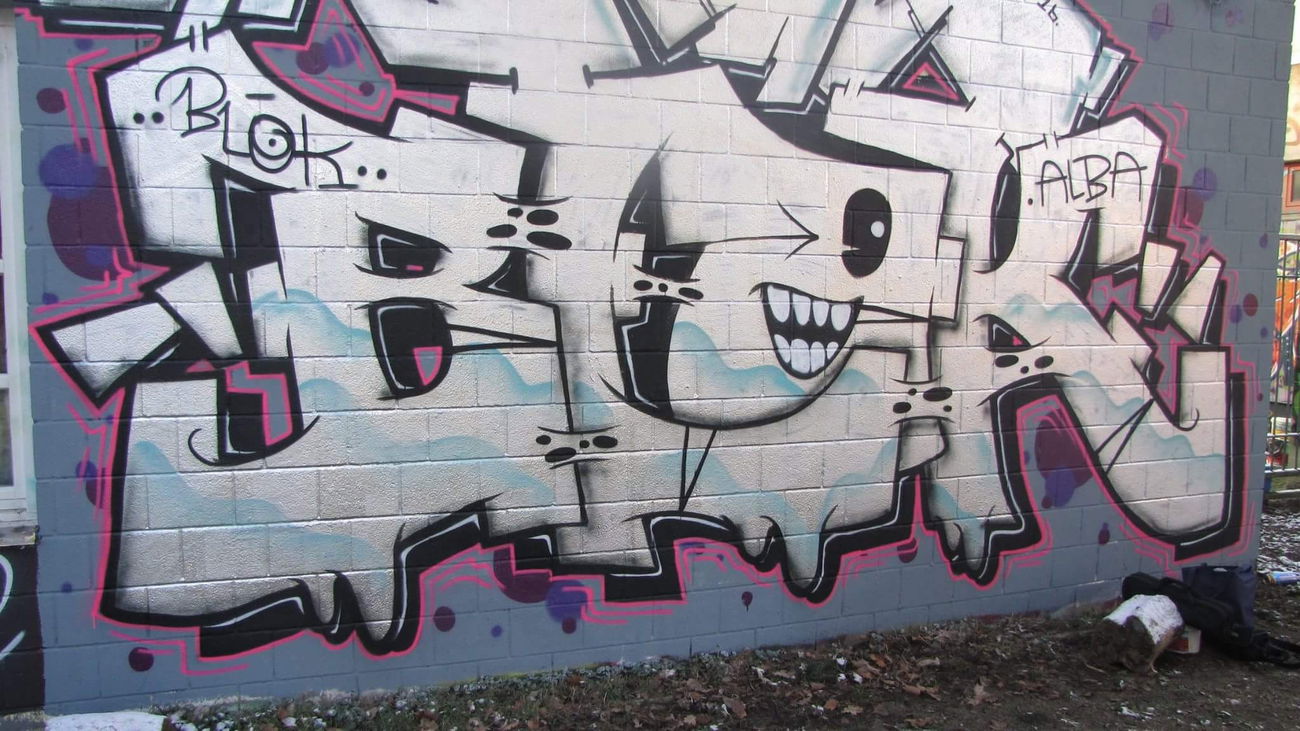 Graffiti Wall in Oldenburg - Photo by skroten - Blok, FWC (2016)