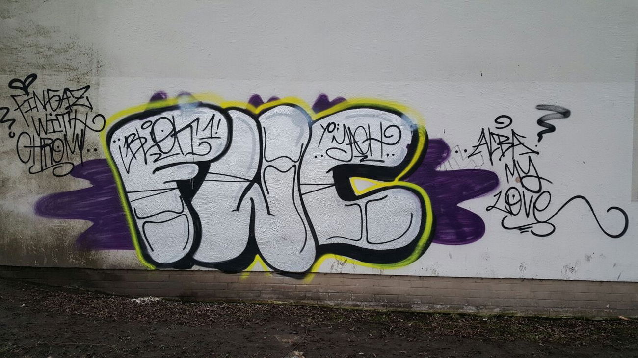 Graffiti Bombing in Oldenburg - Photo by skroten - FWC (2016)