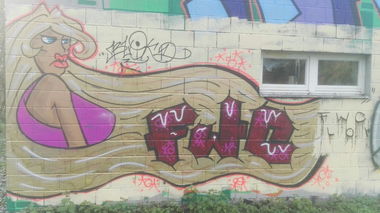 Graffiti Wall in Oldenburg - Photo by skroten - Geile, alte, Blok (2015)