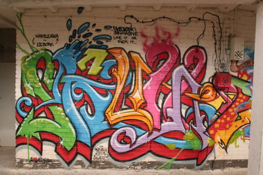 Graffiti Wall in Lebork - Photo by skuha - skuha, ahnl (2013)