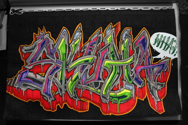 Graffiti Sketch - Photo by skuha - skuha (2012)