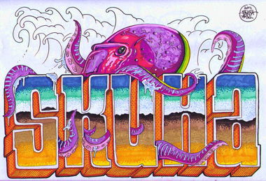 Graffiti Sketch - Photo by skuha - skuha (2012)