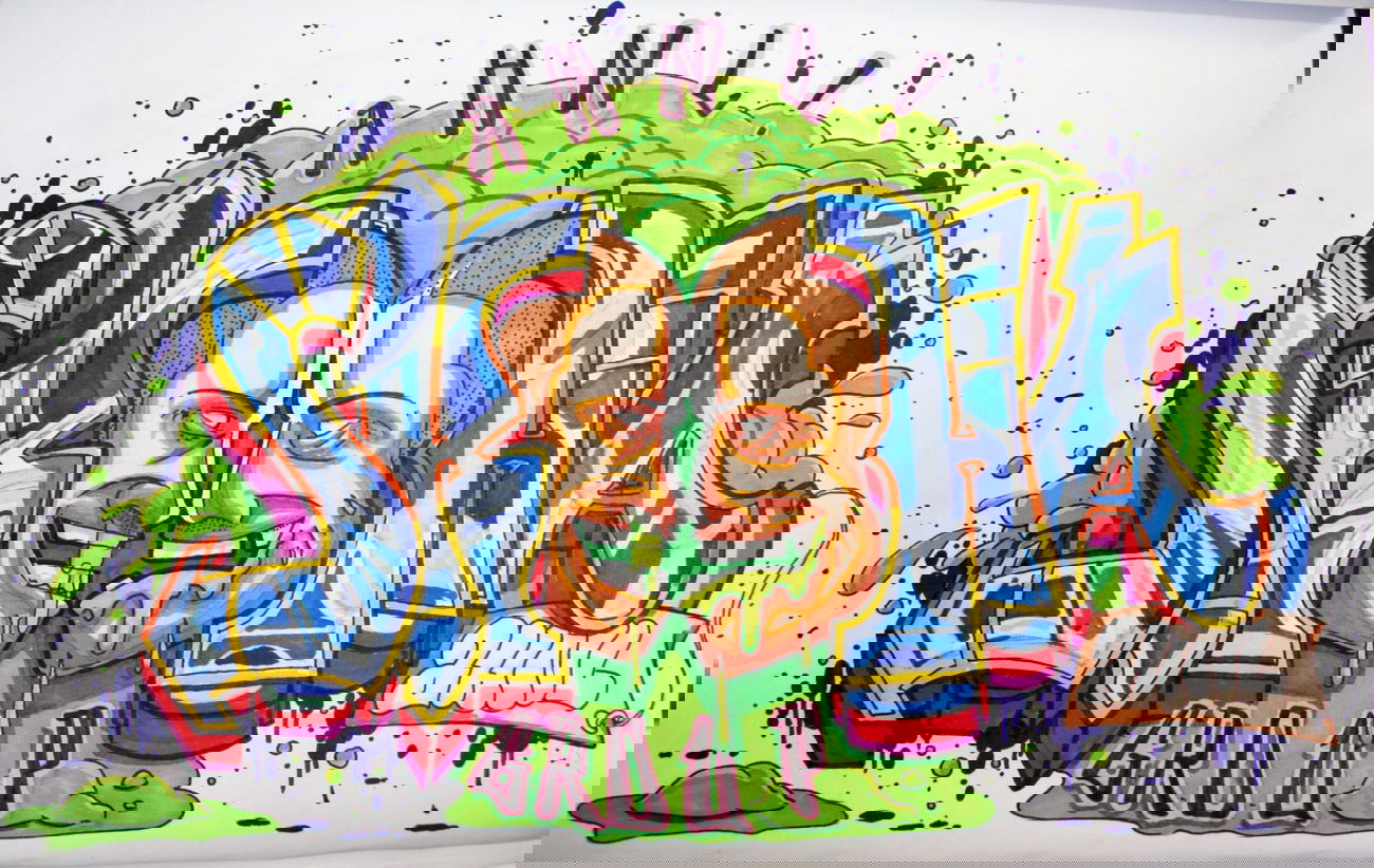 Graffiti Sketch - Photo by skuha - skuha (2012)