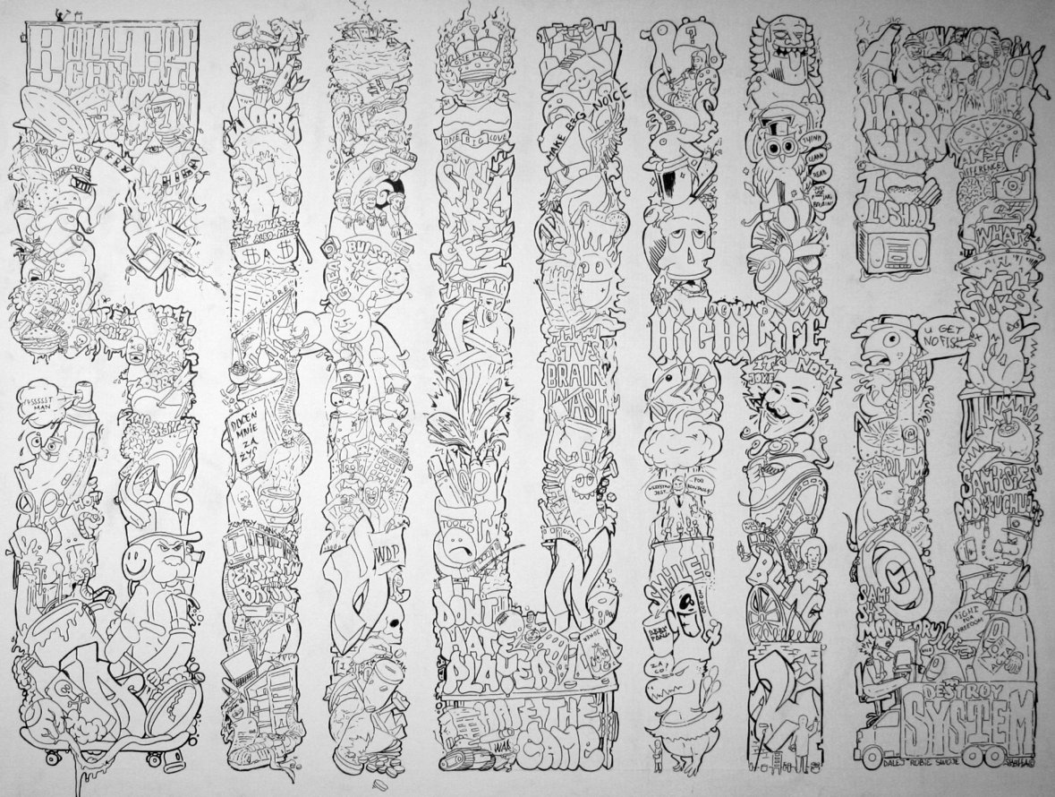 Graffiti Artwork - Photo by skuha - skuha (2012)