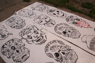 Graffiti Street Art - Photo by skuha - skuha, sticker, vlepa (2012)