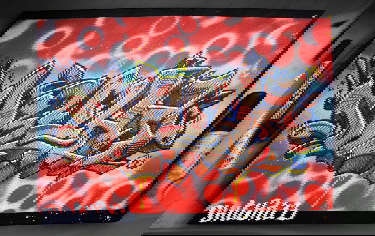 Graffiti Sketch - Photo by skuha - skuha, ahnl., canvas (2013)