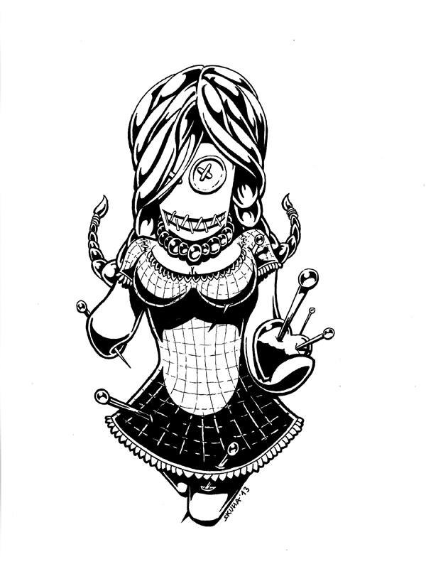 Graffiti Sketch - Photo by skuha - voodoo, skuha, ahnl (2013)