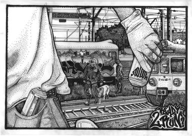 Graffiti Sketch - Photo by skuha - skuha, zps, havoc (2013)