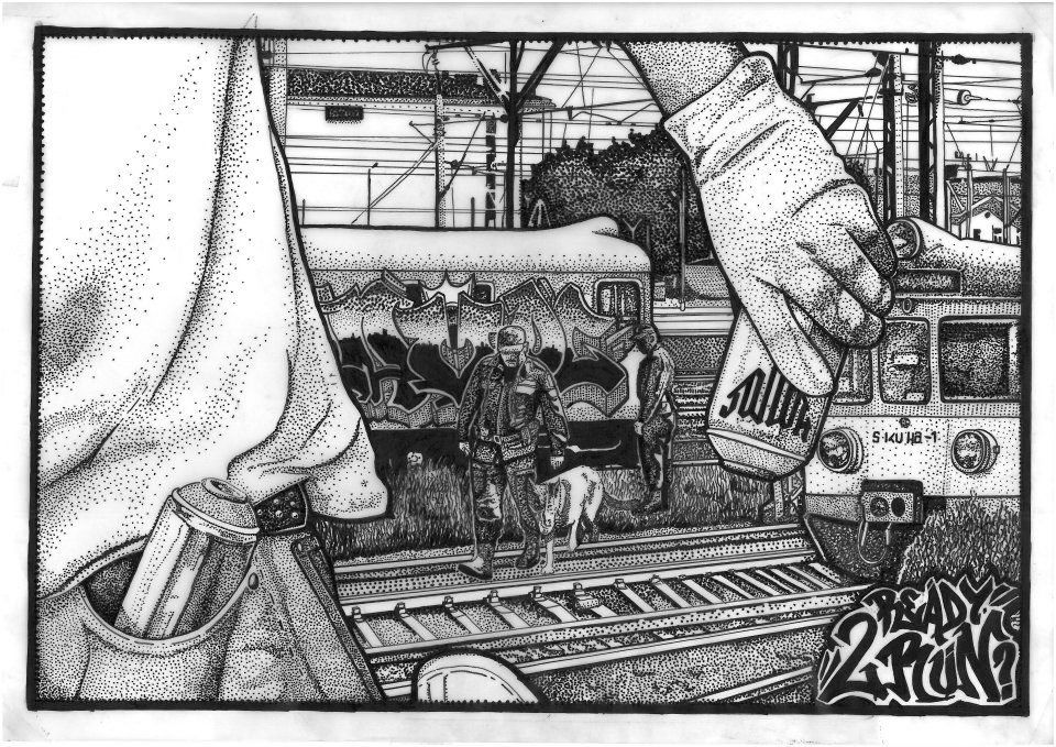 Graffiti Sketch - Photo by skuha - skuha, zps, havoc (2013)