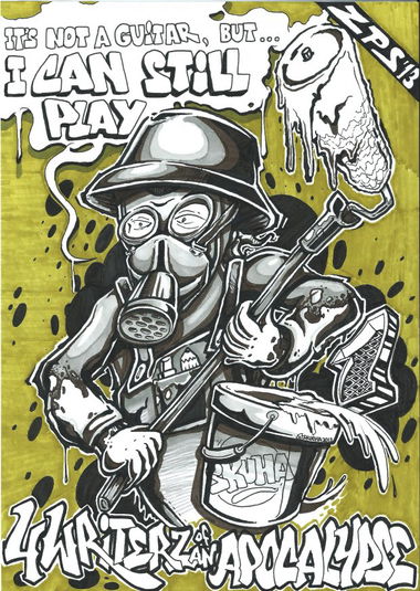 Graffiti Sketch - Photo by skuha - skuha, zps, apocalypse (2013)