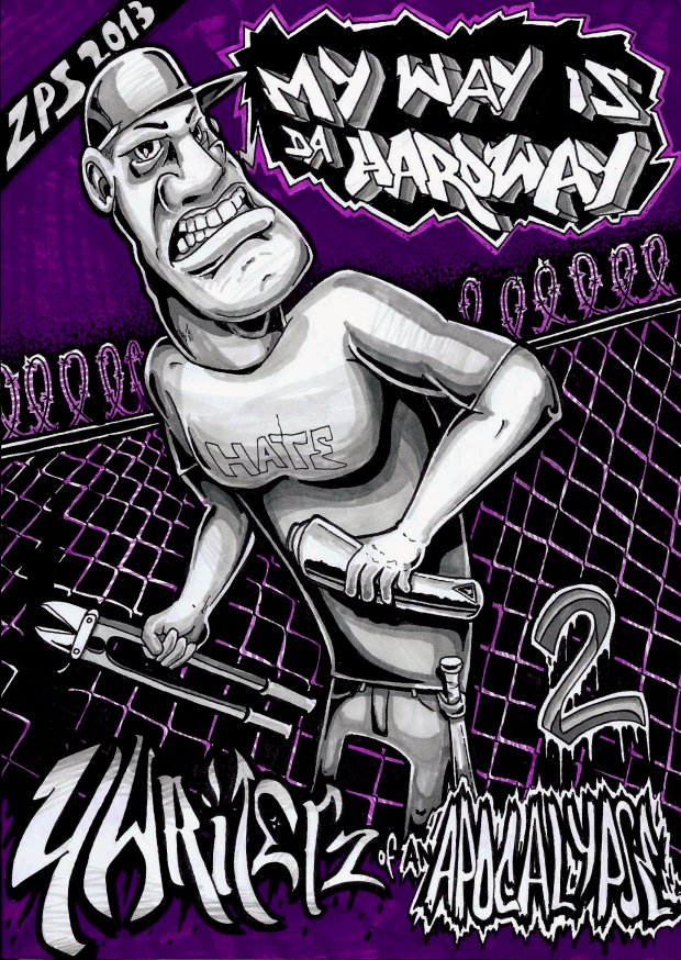 Graffiti Sketch - Photo by skuha - skuha, zps, hater (2013)