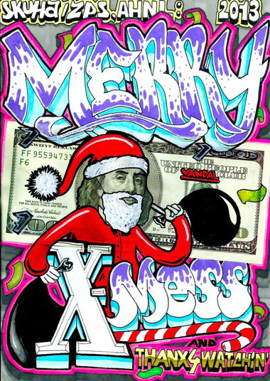 Graffiti Sketch in Warsaw - Photo by skuha - skuha, ahnl, zps (2013)