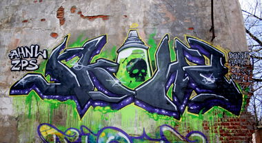 Graffiti Wall - Photo by skuha - Skuha, Skucha;, ZPS; (2015)