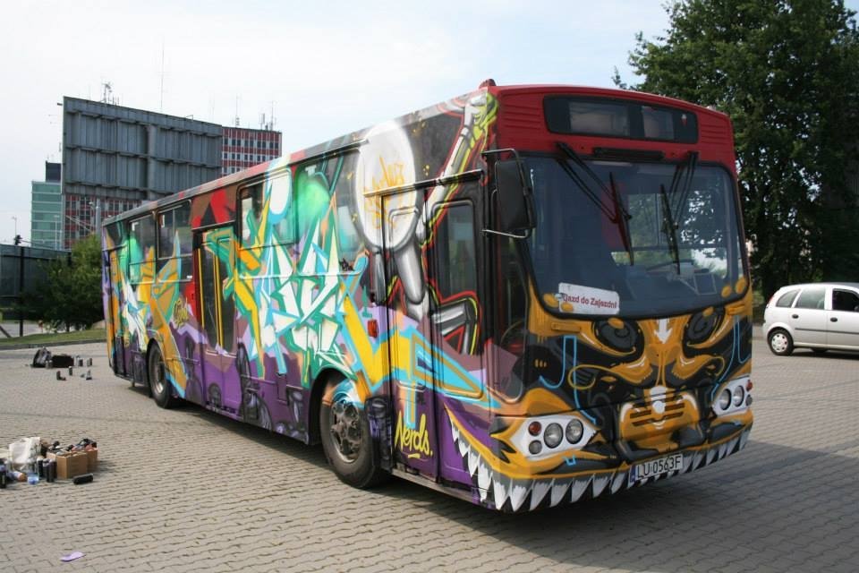 Graffiti Artwork - Photo by skuha - SKUHA, NERDS, MOS (2014)