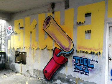 Graffiti Wall - Photo by skuha - Skuha, AHNL, ZPS (2014)