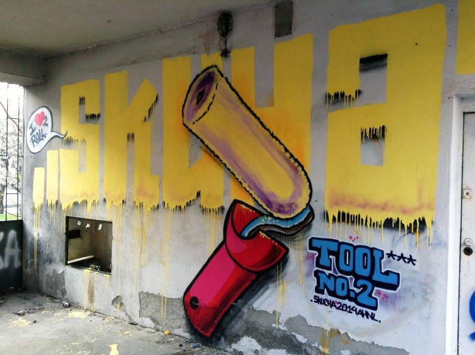 Graffiti Wall - Photo by skuha - Skuha, AHNL, ZPS (2014)